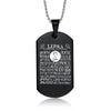 Suteyi Women Men Jewelry 12 Constellation Black Color Stainless Steel Pendant Capricorn Virgo Libra Necklace Birthday Gift