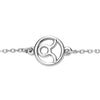Swarovski Women Bracelets Crystal Twelve Constellation Fashion Blue Evil Devil's Eyes Silver Bracelets Halloween Gift for Lady