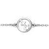 Swarovski Women Bracelets Crystal Twelve Constellation Fashion Blue Evil Devil's Eyes Silver Bracelets Halloween Gift for Lady