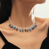Sweet Girls Crystal Tassel Choker Necklace 2021 Trend Sexy Necklace
