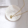 Sweet cold wind butterfly sequin necklace female personality temperament joker delicate girl clavicle chain