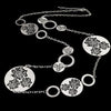 2020 Vintage Oval Statement Necklace Women Gold Silver Long Necklaces Pendants Ethnic Jewellery Collares SNE150002