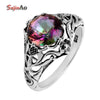 Wholesale Fashion Jewelry 100% Pure Silver Carving Antique Jewelry Victoria Women 925 Sterling Silver Ring