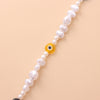 TAUAM Simulated Pearl Turkish Evil Eye Necklace Women Bohemian Vintage Devil Choker Seed Beads Party Collar Jewelry Gift