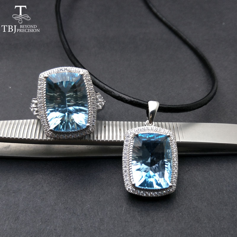 100% solid 925 sterling silver jewelry set for women multi-color natural freshwater pearl pendant necklace/earrings guarantee