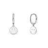 Colored Zircon Ear Stud Earrings for Women Gold Plated Piercing Hoop Drop Chain Dangle Earring Set 2023 Jewelry