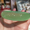 Ice of light green pea green bracelet gift fine jewelry cuff women bracelet bangles sweet lady green agate bangle