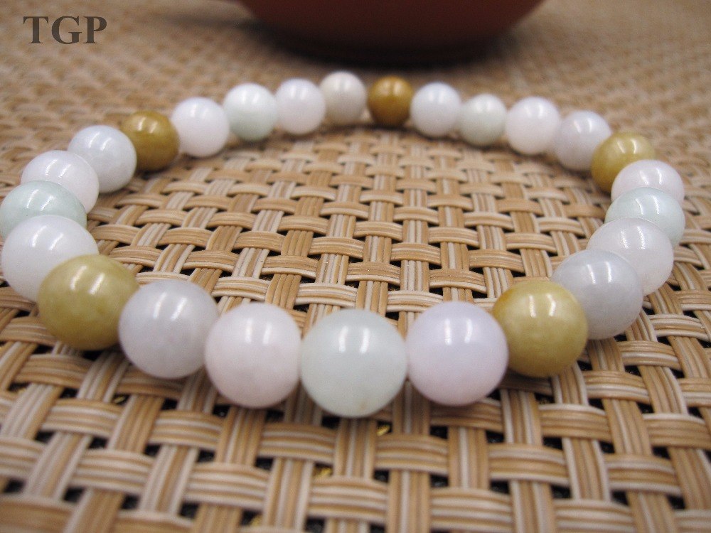Natural grade A jadeite round bracelet bangles Sweater jade with certificate together cuff bracelet