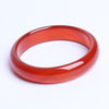 cuff NATURE carnelian sardonyx BEAUTIFUL women sweet red charm agate bangle bracelet luck 56-64MM