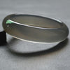 women sweet transparent agate Twist cuff bangle bracelet Smoke grey bangle best gift love's mother lady gift fine jewelry