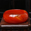 TJPwide cuff NATURE sardonyx BEAUTIFUL women sweet red charm agate bangle bracelet luck 56-64MM