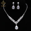 TREAZY-Luxury-Cubic-Zircon-Crystal-Bridal-Jewelry-Sets-Waterdrop-Necklace-Earrings-Sets-for-Women-Wedding-Party