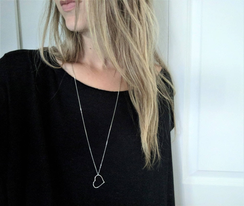 TTMM-Jewelry-Long-necklace-Heart-Pendant-Necklace-for-women-Gift-N308