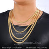 TTVOVO Necklaces for Men Women 6MM Wide Miami Snake Cuban Link Gold Chain Hip Hop Jewelry Long Chains Thick Big Chunky Necklace