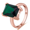 TYPEDESIGN jewelry AAA top zircon, natural emerald emerald wedding ring, birthd engagement. gemstone ring