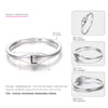 925 Sterling Silver Characters Rings for Women Letter Logo ABCDEFGHIJKLMNOPQRSTUVWXYZ Jewellery Simple Logo Charms