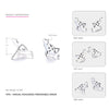 925 Sterling Silver Cute Animal Cat Stud Earrings Simple And Cute Brand Fine Jewelry Gift For Women Earrings