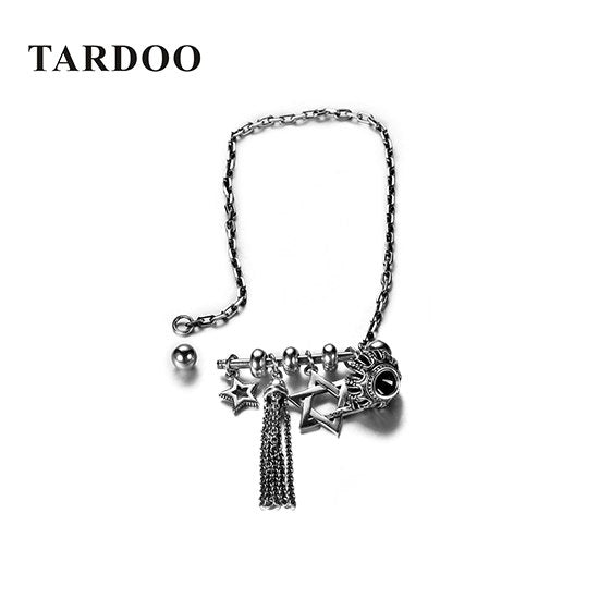 Bracelets & Bangles for Women DIY 925 Sterling Silver beads Tassel &Crown&Star Bracelets Bracelet femme Fine Jewelry 2020