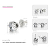 Earrings for Women 925 Sterling silver Asymmetric Anchor Stud Earrings Cute Simple Style Pendientes mujer moda Pendientes