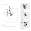 Genuine 925 Sterling Silver Necklace&Pendant Women jewelry Animal fox bird charm Necklace Accessories Cute Kolye Collares