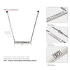High Quality 925 Sterling Silver Necklace for Women New Arrival Determined Typeface Necklace Fine Jewelry