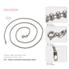 High Quality 925 Sterling Silver Necklaces for Unisex All Kinds of Minimalist Statement Necklaces Brand Fine Jewelry