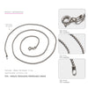 High Quality 925 Sterling Silver Necklaces for Unisex All Kinds of Minimalist Statement Necklaces Brand Fine Jewelry