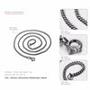 High Quality 925 Sterling Silver Necklaces for Unisex All Kinds of Minimalist Statement Necklaces Brand Fine Jewelry