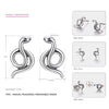 Hot Selling 925 Sterling Silver Stud Earrings for Women New design fish Cute Exquisite Earrings Brand Fine Jewelry