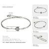 Hot Selling Sterling Silver Roman Chain Bracelet for Women Causal Style Charm Bracelet Bride Wedding Silver 925 jewelry