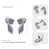 Luxury Clip on Earrings for Women Authentic 925 Sterling Silver Ear Cuffs Fine Jewelry Without Piercing
