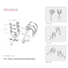 Luxury Clip on Earrings for Women Authentic 925 Sterling Silver Ear Cuffs Fine Jewelry Without Piercing