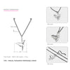 Necklace Women in pendant 925 sterling-silver-jewelry Bear Pigeon Animal fox Elephant necklace Fine jewelry 2020 Sierade