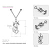 Necklace Women in pendant 925 sterling-silver-jewelry Bear Pigeon Animal fox Elephant necklace Fine jewelry 2020 Sierade