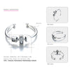 New Arrival 925 Sterling Silver Rings for Women Casual Trendy Style Anniversary Cuff Rings Silver 925 jewelry