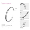 Real 925 Sterling Silver Bangles&Bracelets for Women Sword Design National Style Full Cuff Bangles Brand Fine Jewelry