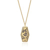 Tarot Card Pendant Necklace for Women Stainless Steel Gold Color Aesthetic Necklaces 2023 Trend Jewelry Christmas Gift collares