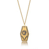 Tarot Card Pendant Necklace for Women Stainless Steel Gold Color Aesthetic Necklaces 2023 Trend Jewelry Christmas Gift collares