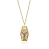 Tarot Card Pendant Necklace for Women Stainless Steel Gold Color Aesthetic Necklaces 2023 Trend Jewelry Christmas Gift collares