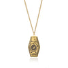 Tarot Card Pendant Necklace for Women Stainless Steel Gold Color Aesthetic Necklaces 2023 Trend Jewelry Christmas Gift collares