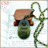 Tea Crystal Smoky Quartz Choker Long Necklace Pendant Guardian Buddha Jewelry Bags Beads Fashion 2020 Lucky Sautoir Women Of Men