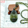Tea Crystal Smoky Quartz Choker Long Necklace Pendant Guardian Buddha Jewelry Bags Beads Fashion 2020 Lucky Sautoir Women Of Men