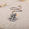 Teen Wolf Necklace Triskele Triskelion Allison Argent Totem Pendant Vintage Antique Silver Color Movie Jewelry Men