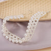 Temperament Woman Hand-woven Pearl Choker Necklace for Woman Party Casual