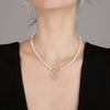 Temperamental Pearl Is Sexy Sparkle Short Paragraph Necklace Elegant And Generous Collarbone Chain Sweet Style Gift