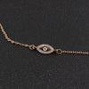 Tenande Fresh Style Gold Color Charm Chain Small Crystal Evil Eye Necklaces & Pendants for Women Party Jewelry Gifts Bijoux