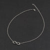 Tenande Silver Color Charm Jewelry Infinity Choker Necklaces & Pendants for Women Party Jewelry Gifts Bijuter Colar