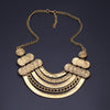 Tenande Vintage Ethnic Jewelry Bijoux Tribal Metal Coin Choker Necklaces & Pendants Gypsy Multilayer Chain Necklaces For Women
