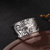 Thai Silver Restoring Ancient Ways Relief China Charmed By Opening The Sterling Silver Ring Ring Male M2020y Wholesale