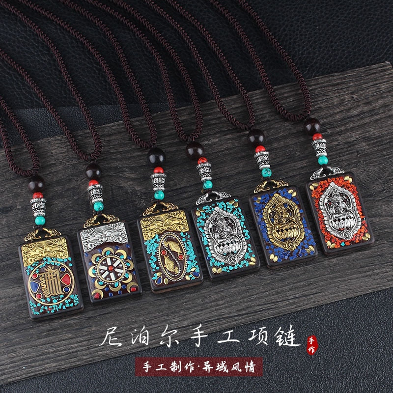 Thailand Jewelry Original hand-made Nepal peace brand exotic style long necklace ethnic style accessories